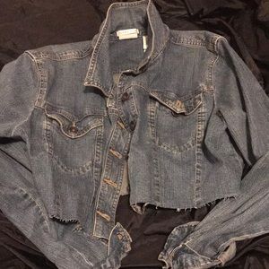 Cropped Jean jacket